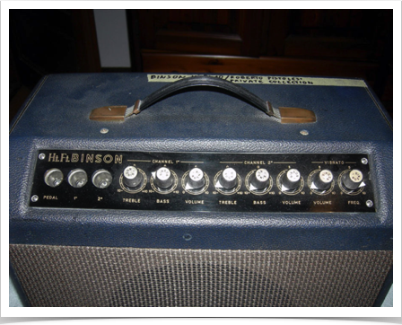 Binson '59 15W (control panel)
