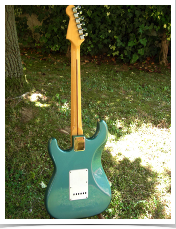 Fender Strat '80 (rear)